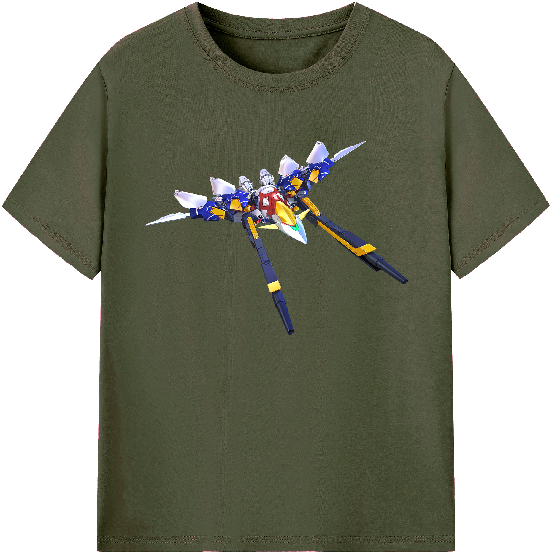（画像用） 機動戦士ガンダム Mobile Suit Gundam 綿100％ メンズ半袖Tシャツ｜肌触りやわらか＆通気性